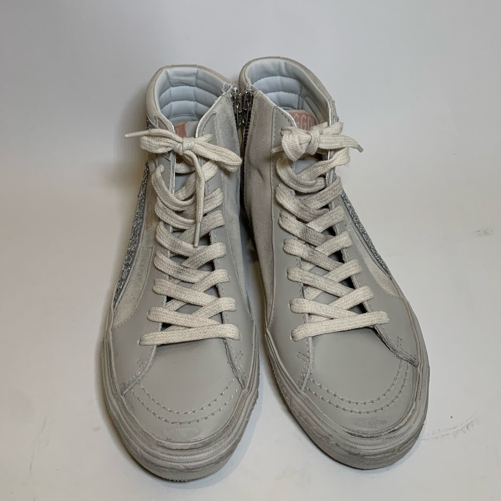 Golden Goose Star Glitter Wave High Top